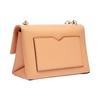 Michael Kors Cece Gold Buckle Flap Solid Color Chain Leather Shoulder Bag Mini Women Shoulder Bag Melon 32S9L0EC0L-819