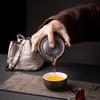 150ml Japanese Kiln-Change Ceramic Quick Tea Cup One Pot Two Cups Tea Set Portable Bag Teapot