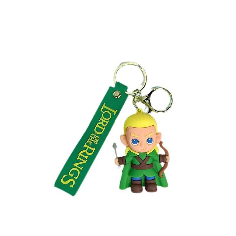 Keychain Cute Elf Prince Keychain Lord of The Rings Men's and Women's Bags Pendant