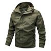 Jacke Herren Frühling und Herbst Casual Loose Outdoor Schnelltrocknende Jacke Kapuzenjacke Herren