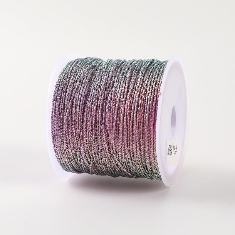 Iridescent Thread for DIY Weaving Jewelry: Bracelet, Necklace, Lanyard, 36912 Strands