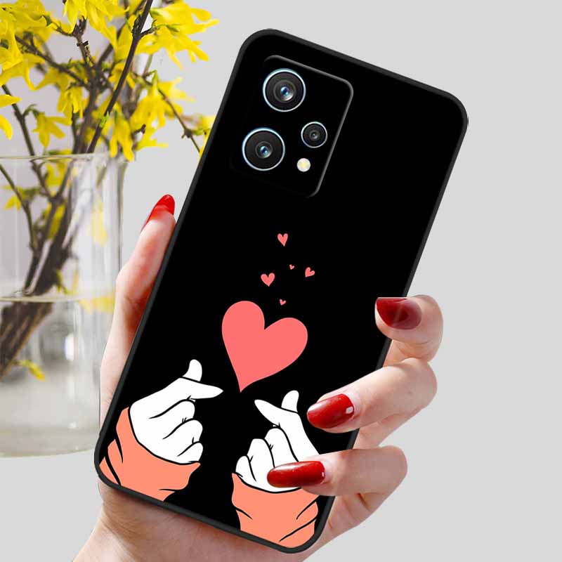 Lovely Beautiful Phone Cases For Realme 9 5G Case Silicone TPU Soft Bumper for Realme 9 Pro+ Plus 5G Realme9 9Pro Protect Capa