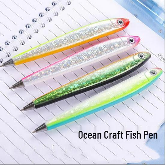 Creative Ocean-Themed Fish Pen: Unique Korean & Japanese Animal Stationery