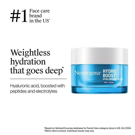 Neutrogena Hydro Boost Hyaluronsäure Nachtcreme 50g