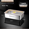 RuHan 304 Stainless Steel 2-Layer Food Prep Container with Lid