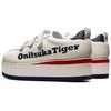 ONITSUKA TIGER Womens Off White Delegation Leather Low Top Skate Shoes 1182A207-112