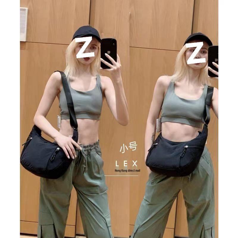 LU Croissant Channel Ankunft 2025 Schultertasche - Leicht, Großes Fassungsvermögen, Neuer Stil Reißverschluss Unterarm Umhängetasche