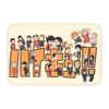 Haikyu Yu Nishinoya Doormat Anti-Slip Bath Kitchen Welcome Mat Toilet Door Floor Entrance Carpet Rug Footpad