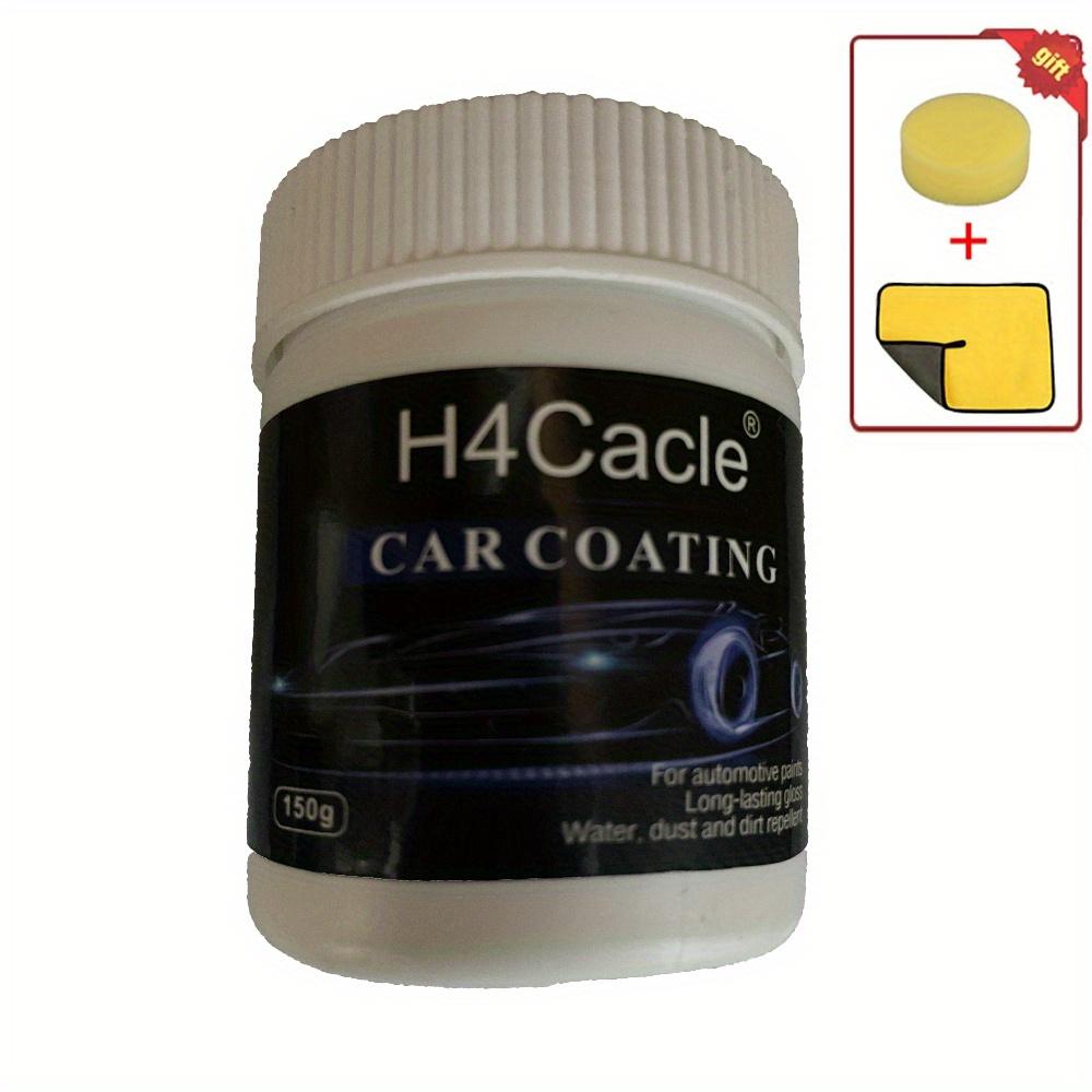 

H4Cacle Car Coating Car Wax Crystal Plating All Colors Paint Surface Lustering Remove Water Stain Resist Scratch Care 150g