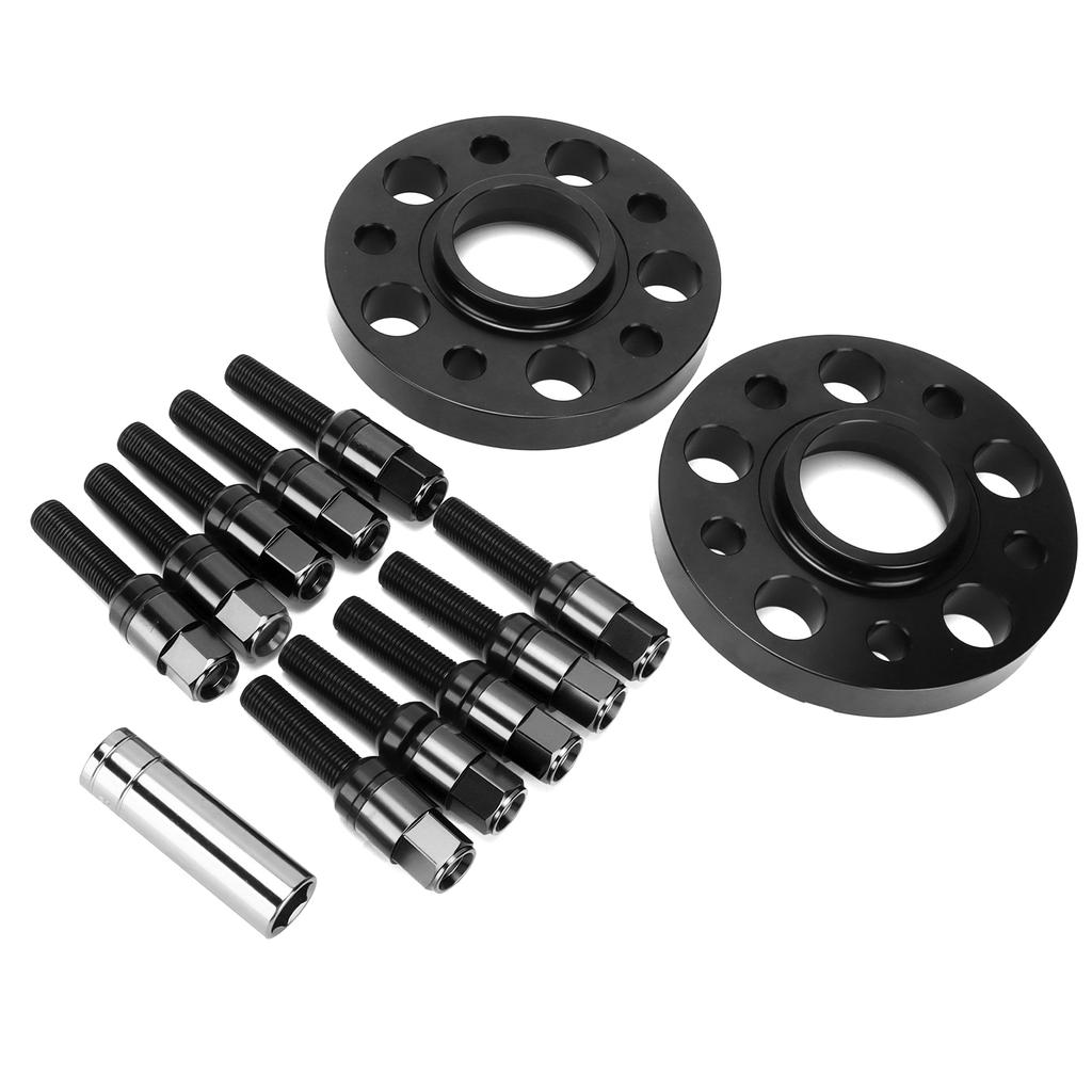 20mm Wheel Spacer Kit Replacement for Mercedes Benz W215 W216 CL ClassCL500 CL600 AMG 20002011(Noir )