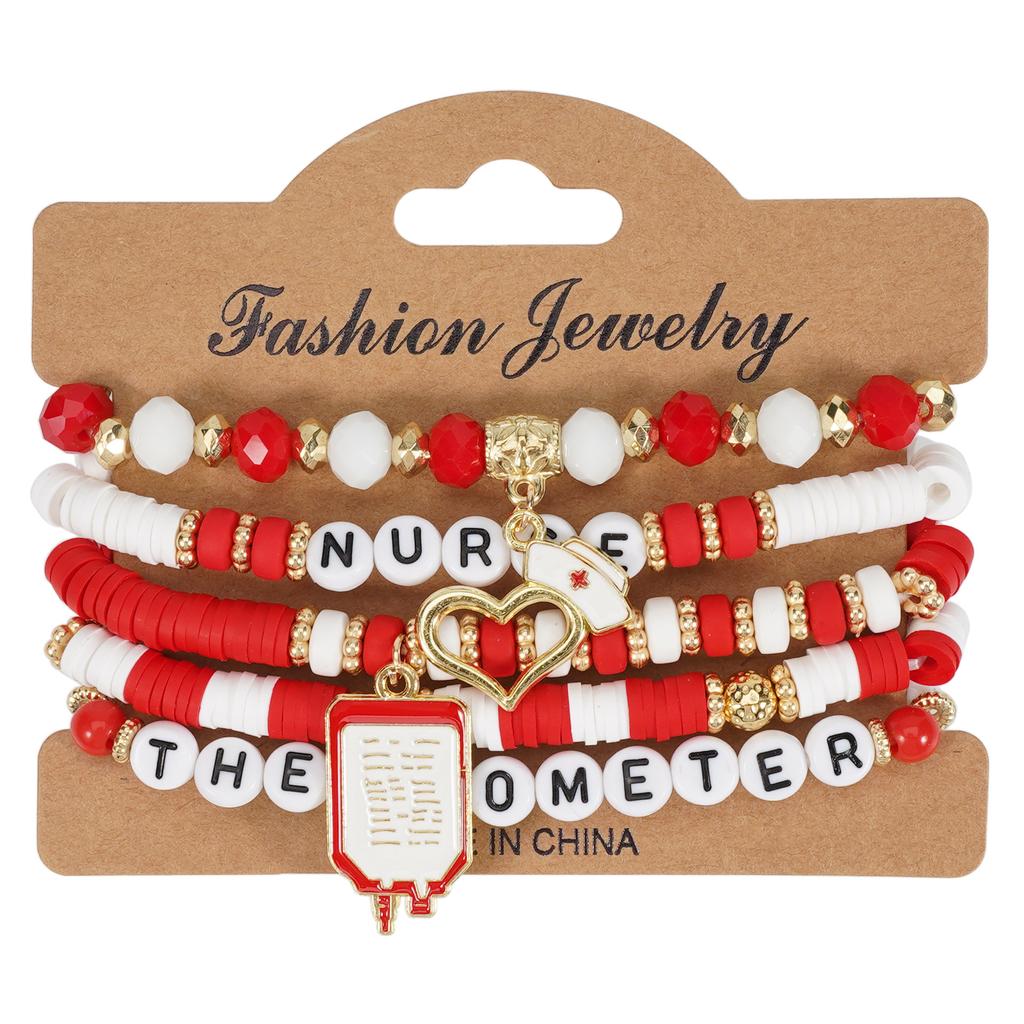 JYL TS Bracelet Bohemian Halloween  Clay Beads Ignites Festivity