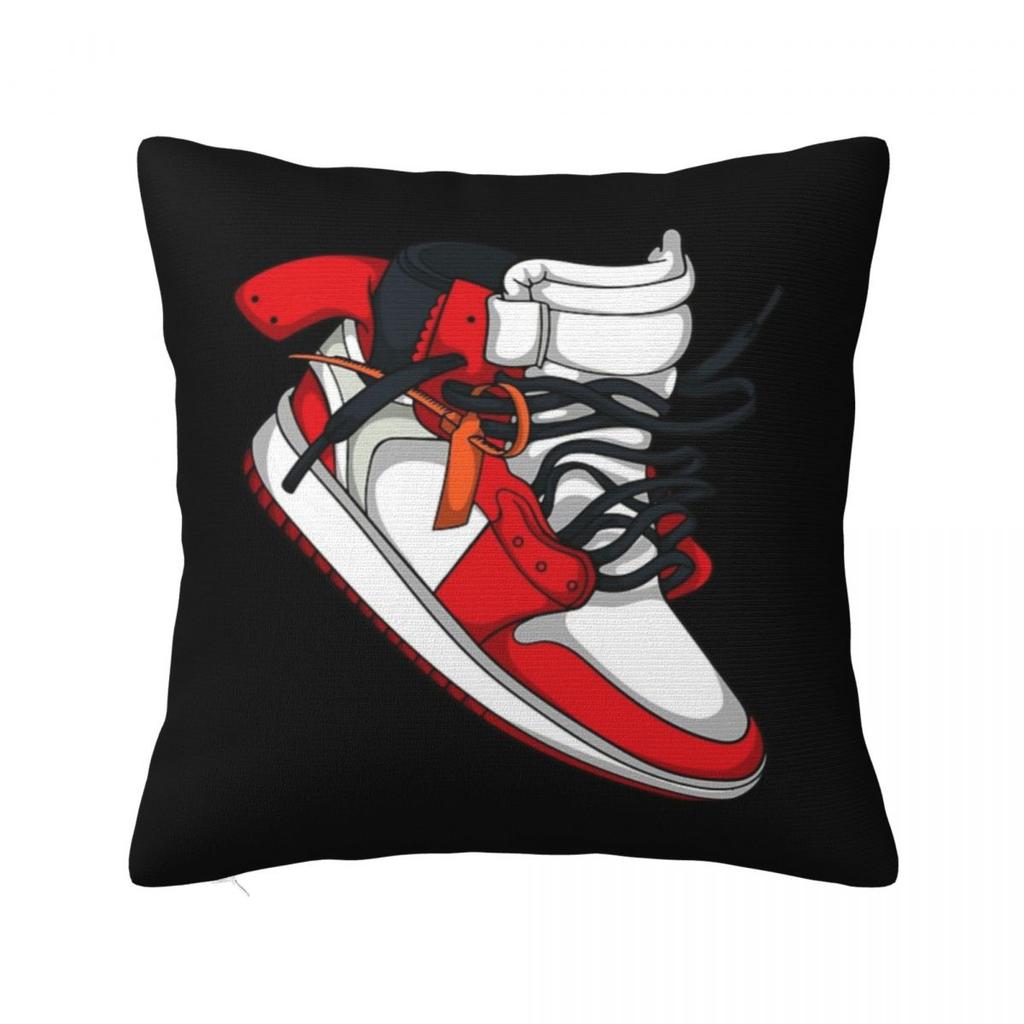 Sneaker Hype Square Pillowcase Pillow Cover Polyester Cushion Decor Comfort Throw Pillow for Home Bedroom