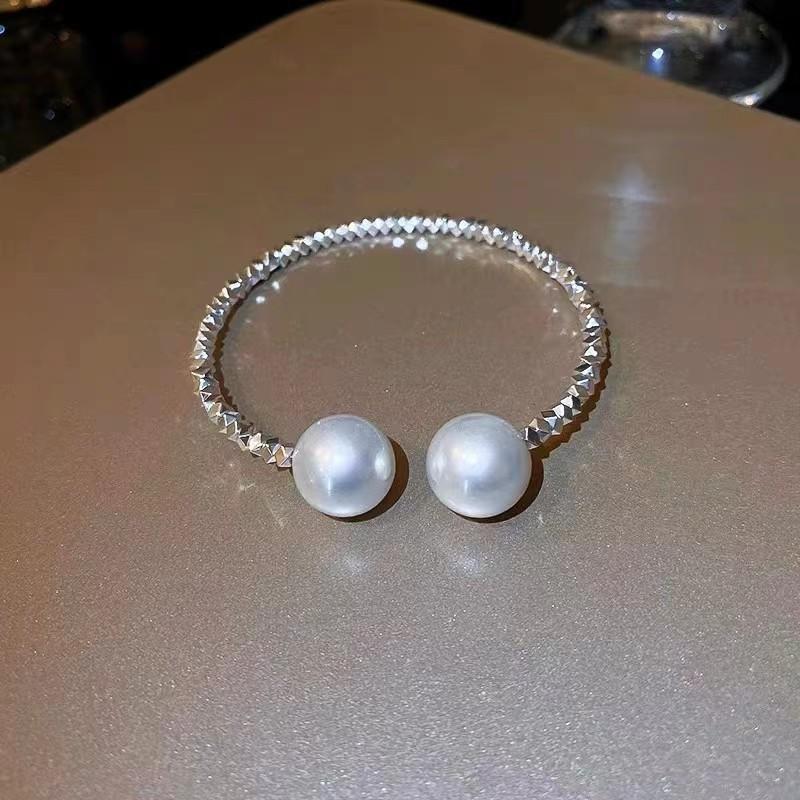 Broken Silver, Rainbow Smiley Face, Beaded Bracelet, Women'S Niche Versatile, Sweet Temperament Stacked, Absolutely Worn Accessories
