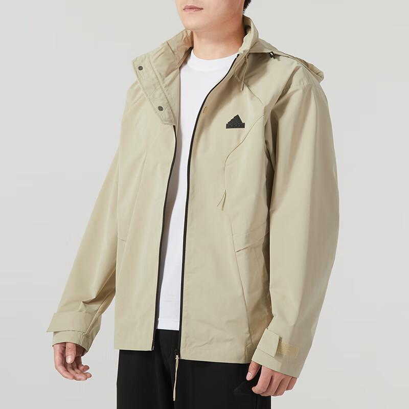 New Adidas Jackets Men Khaki IP4924