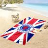 Rangers F.C. Druck Strandtuch, Großes Weiches Schnelltrocknendes Handtuch für Strand Camping Schwimmen