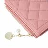 Mini PU Leather Wallet Short Card Holder Fashion Women PU Coin Purse  Female