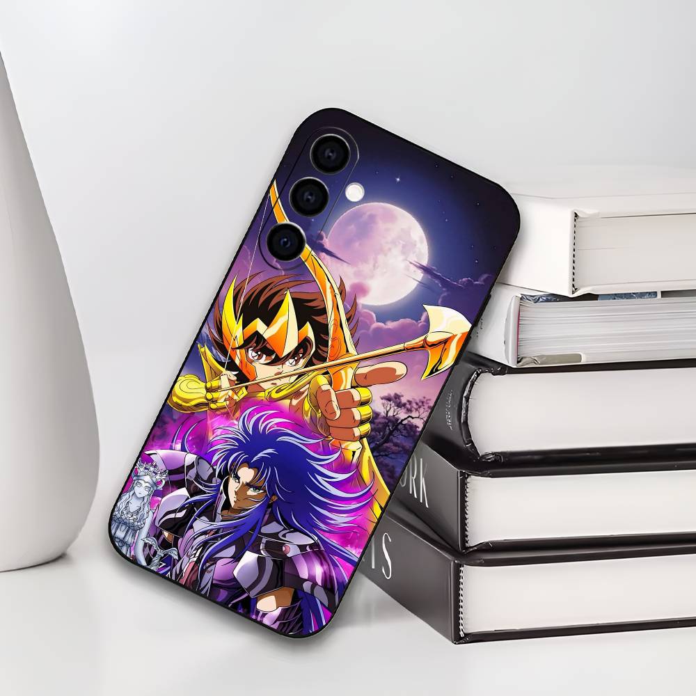 S-Saint S-Seiya Anime Phone Case Silicone Soft For Samsung Galaxy A73,A72,A71,A70,A53,A52,A51