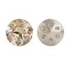 Lan Guang Round Shape K9 Glass Rhinestones Bulk Pointback Crystal Rhinestones for Garment Nail Decoration