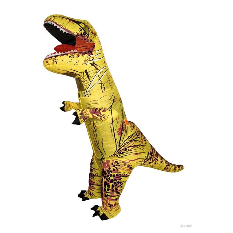 Dětský legrační kostým maskota dinosaura - Tyrannosaurus Rex Halloweenské představení Rekvizity
