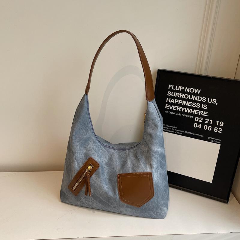 Premium sense large capacity tote bag women's new autumn and winter versatile fashion shoulder bag niche underarm bag