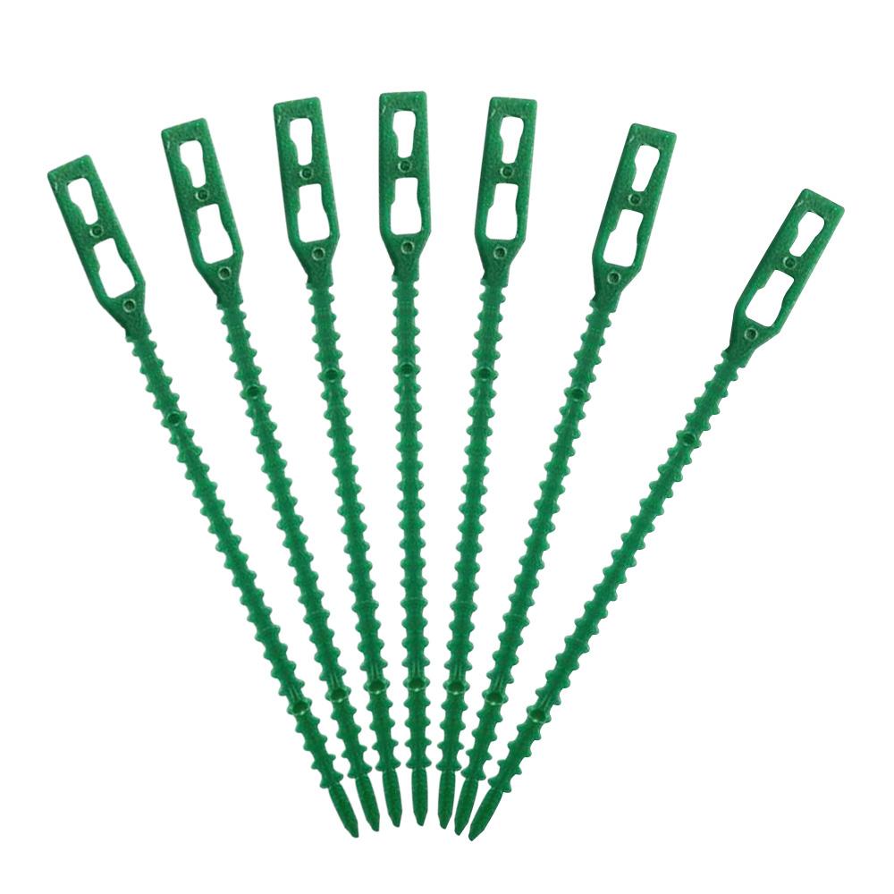 Tree Garden Tool Greenhouse Climbing Vine Clamp Fixed Buckles Plant Support Clip Cable Ties