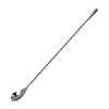 304 Stainless Steel Twisted Bar Spoon with Tear Drop Design for Cocktails