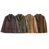 Kaslead New Arrival Women's Fashion Style Stylish Simple and Versatile Suede Single-Breasted Suit Outwear