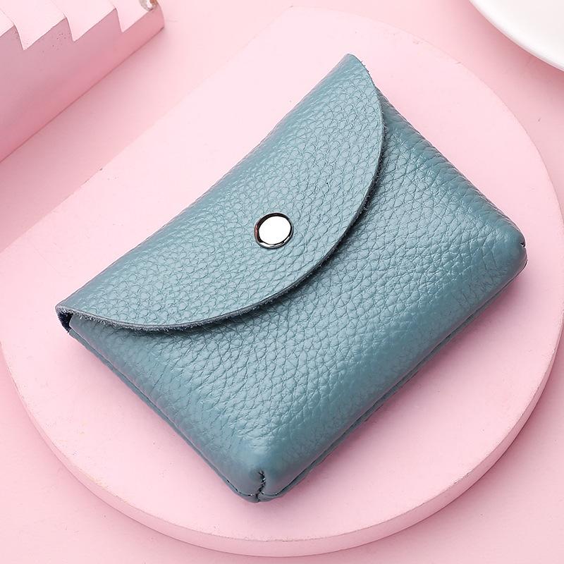 Leather Change Bag, Women's Coin Bag, Money Bag, Key Bag, First Layer Cowhide Small Wallet, Card Bag, Mini Soft Leather Small Bag.