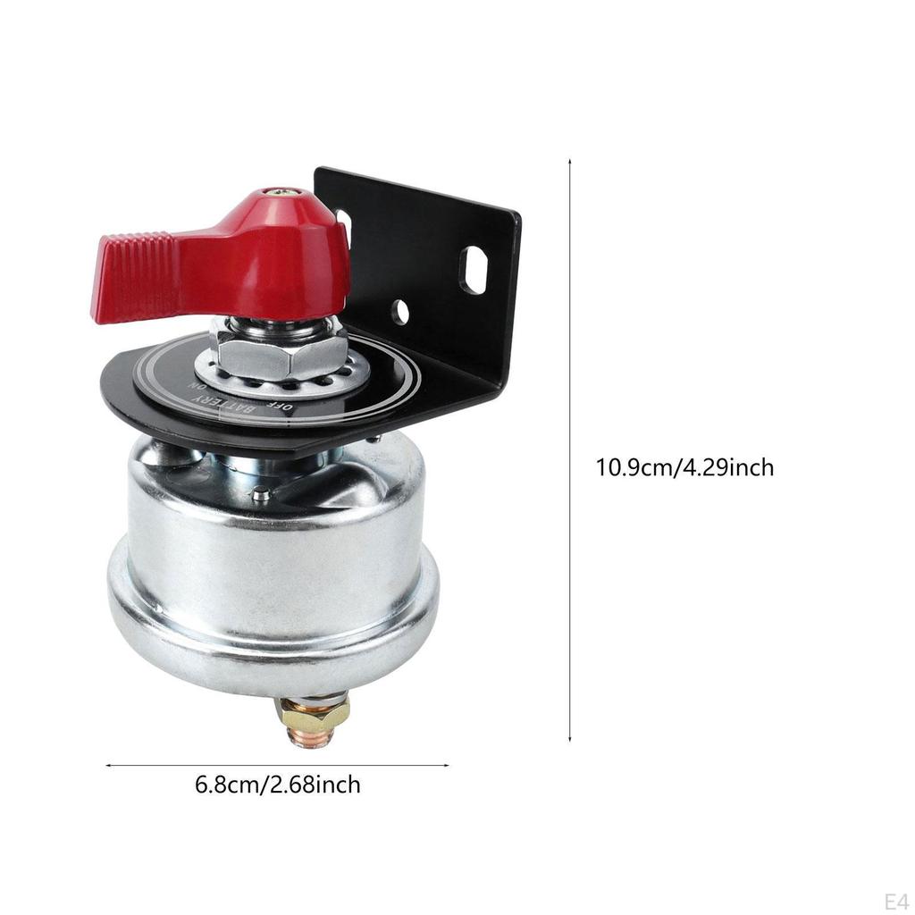 Battery Cut Off Switch for Vehicles 12-48V Disconnect Isolator Car Boat ATV RV