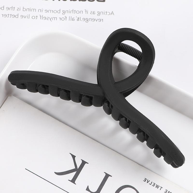 New Solid Color Claw Clip Large Barrette Crab Hair Claws Bath Clip Ponytail Clip for Women Girls Fahsion Hair Accessories Gift