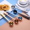 Stainless Steel Measuring Spoon and Bag Clip | Multi-purpose Seal and Measure Tool