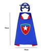 Superhero Capes for Kids, Cool Halloween Costume Cosplay Festival Party Supplies Favors Dress Up, for 3-12 Year Old Boys Girls