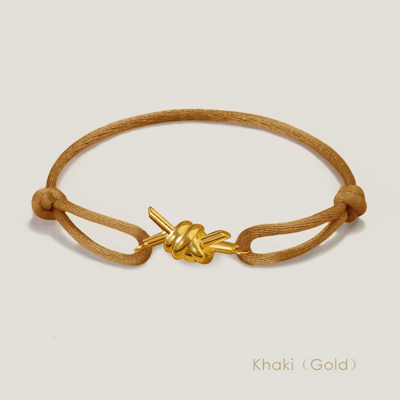 Classics KNOT Charm Bracelet For Women Lucky Red Silk Rope Adjustable Bracelets Femme Girls Fashion Jewelry Gift