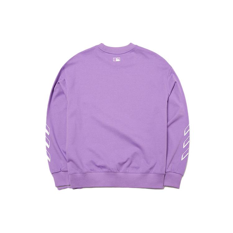 New MLB New York Yankees Sweatshirts Unisex Purple 3AMTS0514-LDS