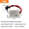 LED Driver Adapter 1Pcs Power Supply Transformer DC 3-4V 600mA for 1W 2W 3W Reading Lamp Projects