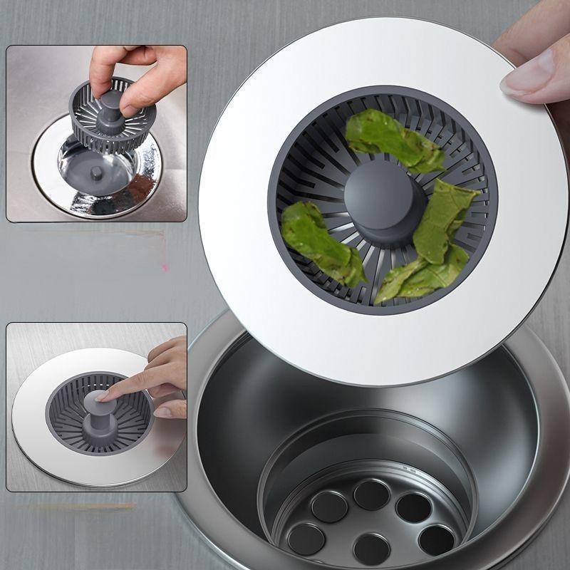 Kitchen Sink Bounce Core Anti-odor and Leakage Plug Sink Filter DrainSink Filter To Prevent Clogging