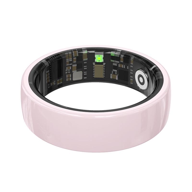 R12 All-Weather Ceramic Smart Ring: Health, Pedometer, Heart Rate & Sleep Monitor