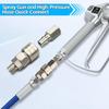 2Pcs Universal 360 Quick Connector Adapters Airless Straight Hose Swivels Connector For Easy Connection And Enhances Flexibility