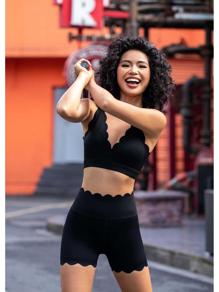 High Waist Stretch Yoga Leggings - Breathable, Shockproof, Slimming, Hip-Lifting, Quick-Drying, Comfortable Mid-Length Sports Pants