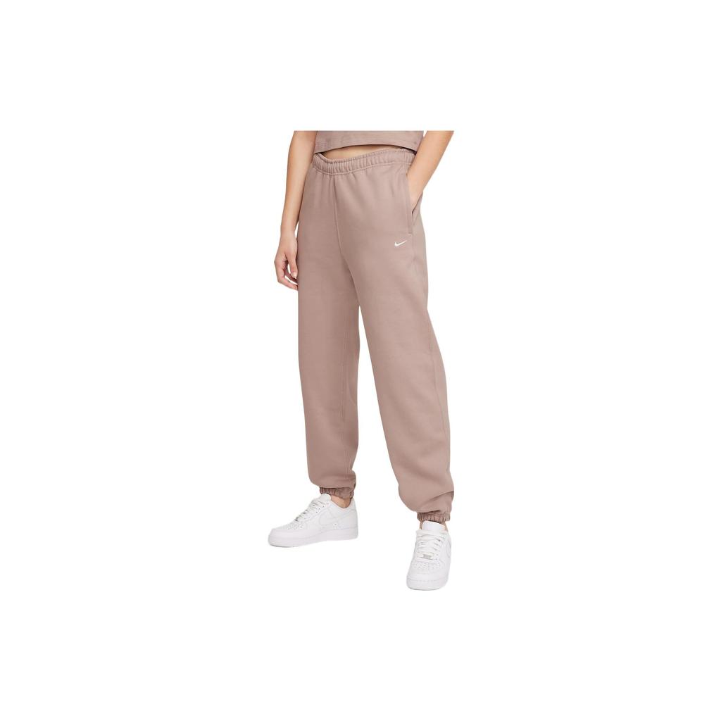 Nike Lab Fleece Jogger Pants Women Bottoms Brown DA0334-245