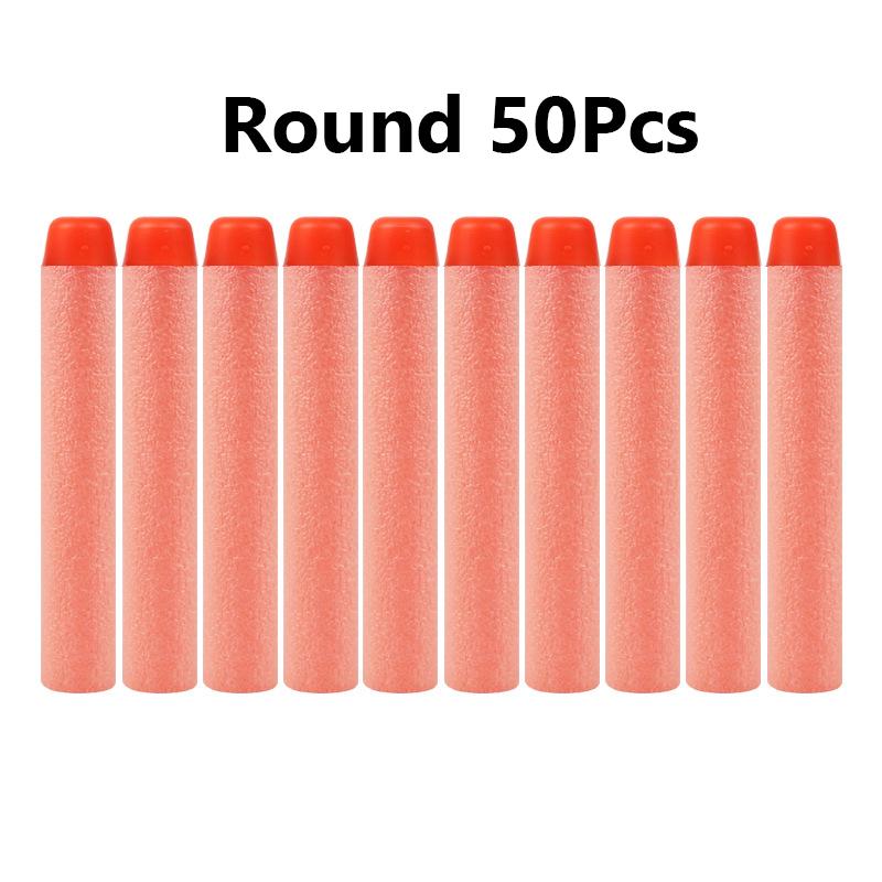 EVA Soft Round Suction Head Refill Darts Bullets for Nerf Gun Kids Toy Guns Accessories Bullets for Nerf Series Blasters Xmas