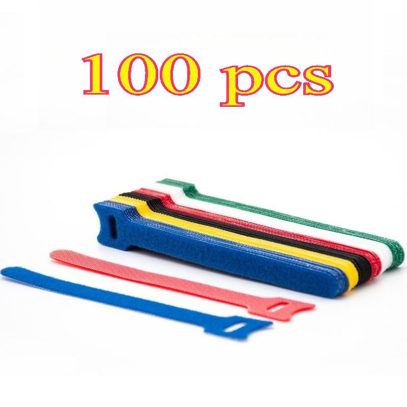 50-100pcs Cable Organizer Cable Management Cable Winder Tape Protector for wire Ties Phone Accessories organizador cables