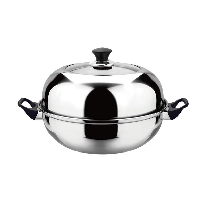 Deshrang 28cm Multi-functional Stainless Steel Steamer Pot