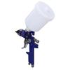 HVLP Spray Gun Kit with 1.4mm Nozzle Needle Cap 600cc Capacity Cup Paint Sprayer Tool for Automotive Furniture Wall