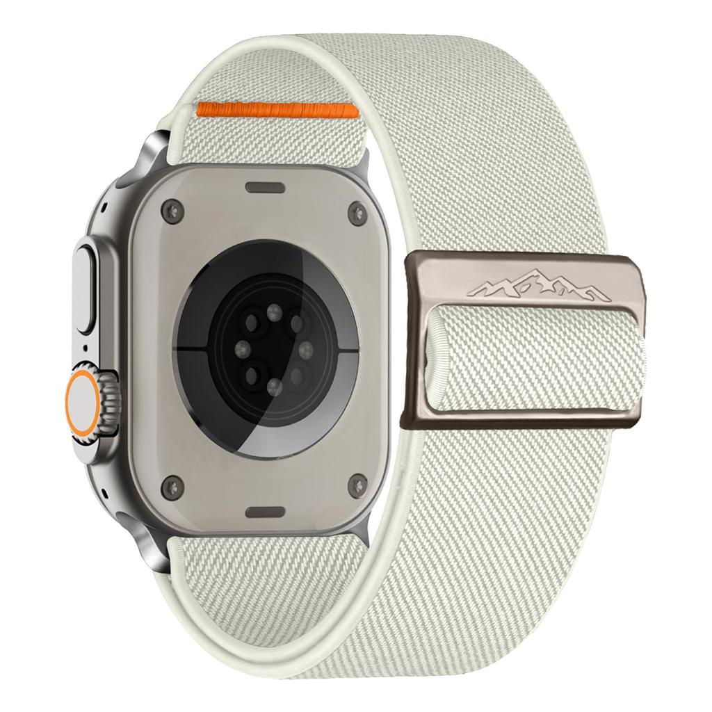 Nylonový řemínek Pro Apple Watch ultra 2 Pásek 49mm 45mm 44mm 40mm 46 41mm Titanová přezka Náramek correa iwatch Řada 9 6 7 8 se 10