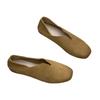 New Casual and Simple Square-toed Flat Women's Shoes