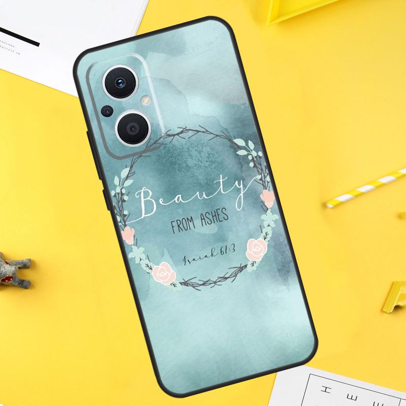 Christian Scripture For OPPO Reno 7 8 Lite 8T 14F 13F 11F 12F 10 11 12 13 14 Pro OPPO Find X5 X6 X8 X9 Pro Case