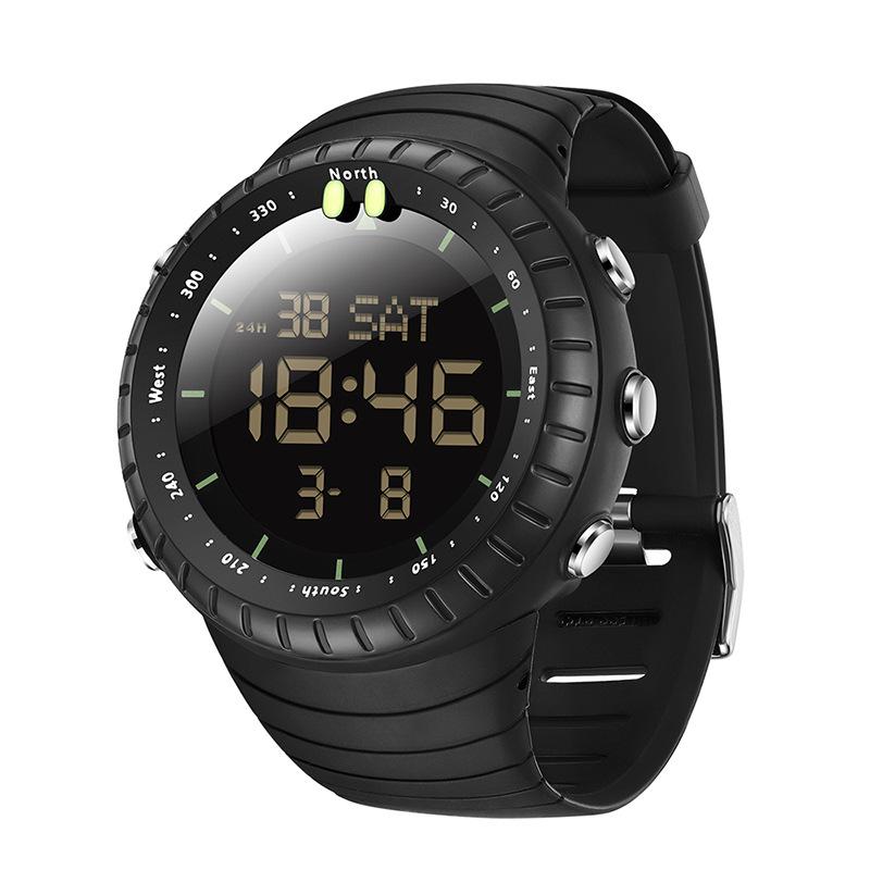 Sanda Cold Light Large Screen Waterproof Digital Sports Watch