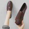 Spring Autumn Ladies New Small Leather Shoes Vintage Versatile Loafers British Style Fashion Anti Slip Shoes Casual Women's Flat