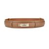 "Women's Decorative Wide Genuine Leather Belt – Lock Style"